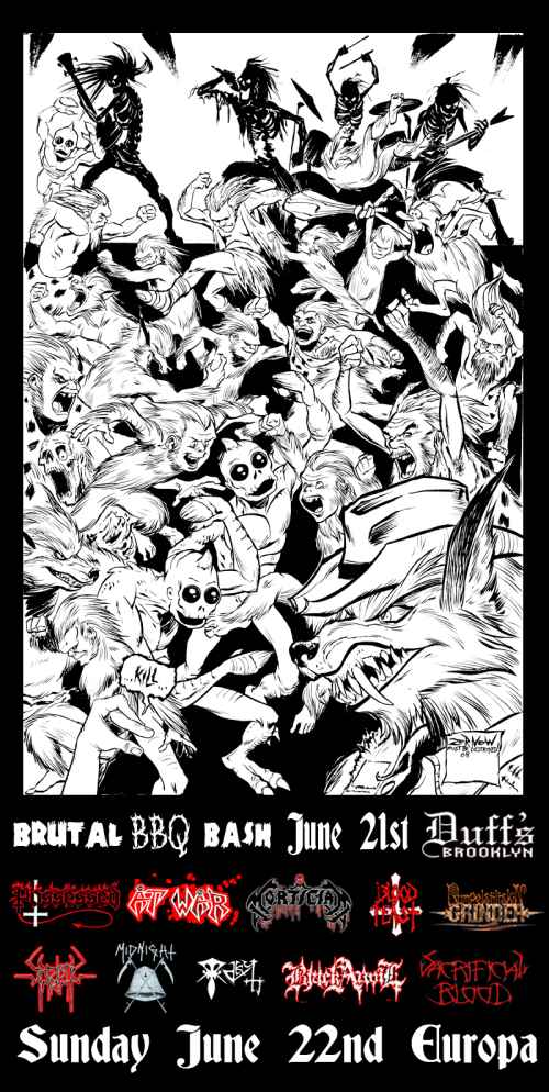 BRUTAL BBQ BASH with POSSESSED - Saturday June 21st