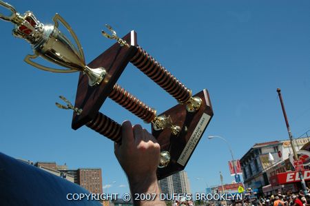 Coney Island Mermaid Parade Trophy 2007
