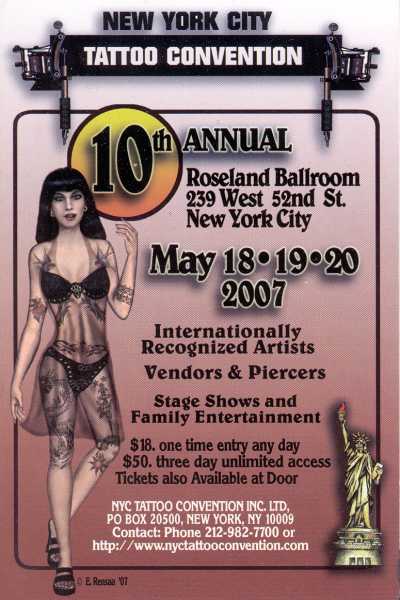 2007 NYC Tattoo Convention