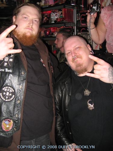 The DUFF'S anniversary party with Paul Booth